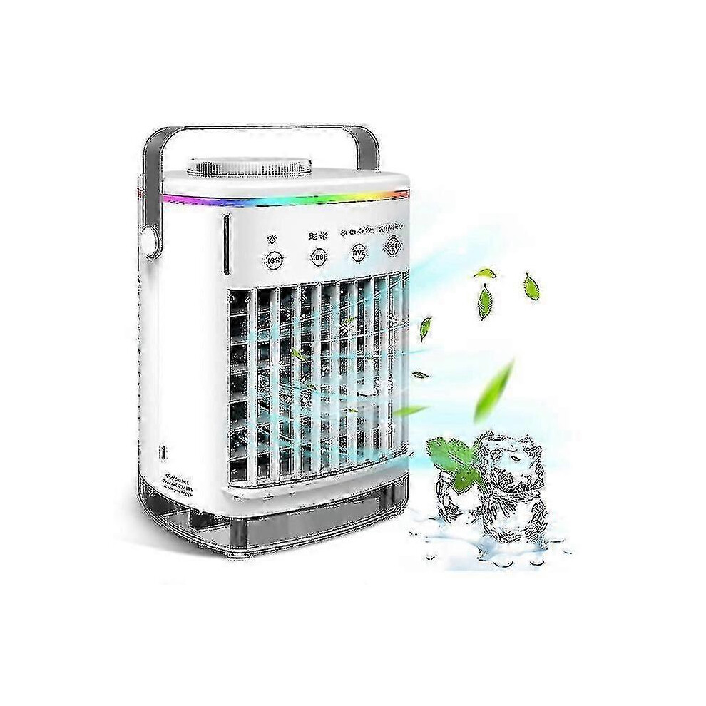 (As show, One size) Portable Air Conditioner Portable Air Conditioner 4 In 1 Air Cooler Fan Air Purifier