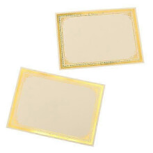 (As show, One size) 30pcs Award Certificate Paper Blank A4 Paper Diploma Certificate Paper For Graduation Ceremony Office School (250g Gold Foil)