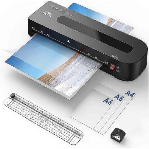 (As show, One size) Laminator A4 Laminator Pouches Laminator Machine A4 A5 A6 Laminator Set