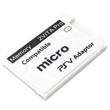 (As show, One size) SD2Vita Memory Card Adapter for PSV 1000/2000, Version 3.65