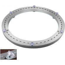 (As show, One size) Metal Turntable Bearing, Round Swivel Base, 360 Rotatable, Single Row Ball Bearings 40cm