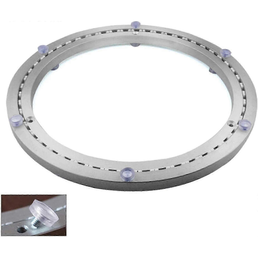 (As Show, One Size) Metal Turntable Bearing, Round Swivel Base, 360 Rotatable, Single Row Ball Bearings 40Cm 4631898238105