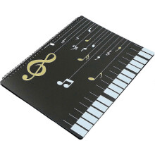 (As show, One size) Music Folder - A4 size storage for 30 pocket keys