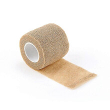 (As show, One size) 6pcs 2" X 5 Yard Self-adhesive Bandage Wraps Sports Elastic Adhesive Bandages For Sports Injuries First Aid