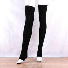 (As show, One size) 2pairs Womens Winter Knit Crochet Knitted Leg Warmers Legging Boot Cover