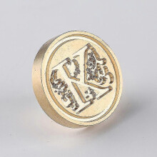 (L, One size) Elite Brass Retro Alphabet Initials Wax Sealing Stamp 26 Letters A-z Wax Seal Stamp For Post Decoration Diy Card Making
