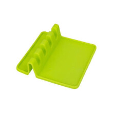 (As show, One size) 2pcs Spoon Rest Kitchen Utensil Tray Spoon Rest Kitchen Utensils Silicone Giant Spoon Holder
