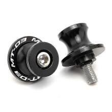 (As show, One size) Swingarm Spool Slider Accessories For Yamaha Mt03 2005-2023 Mt09 2014-2023 Mt10 2016-2023 Mt 07 09 10 Screws Stand 6mm Universal