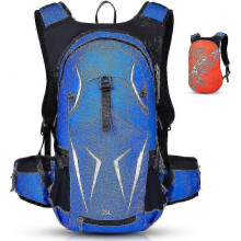 (As show, One size) Bicycle backpack small women men - 125L bicycle backpack with rain and helmet net waterproof backpack light backpack running backpack hiking backpack