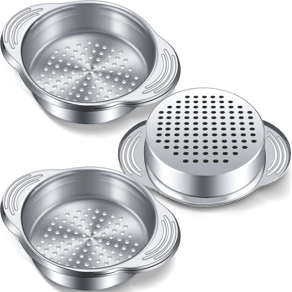 (As show, One size) Tuna Canister Filter Stainless Steel Food Canister Filter Sieve Metal Tuna Gland Canister Oil Filter Tuna Canister Filter For Bean-image-OPC-PHKZZQK-NEW