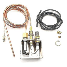 (As show, One size) Health Gear Gas Thermocouple , M8 Thread Heating Gas Burner Thermocouple Probe for Gas Heater, , Oven, BBQ