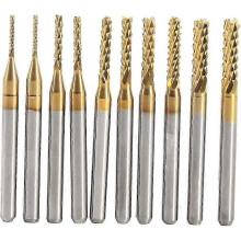 (As show, One size) 3mm Cutter 2pcs x 5 Sizes Rotary Cutter Burrs Tool - Diameter 1mm 1.5MM 2MM 2.5MM 3MM Kit Parts