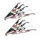 (As show, One size) 10pieces Solar Eclipse Glasses Absolutely Safe For Looking At Sun Glasses 1
