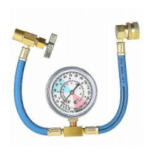 (As show, One size) R134A Refill Hose Auto Refrigerant Hose Car Refrigerant Charging Tube