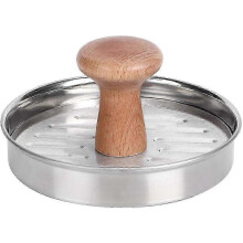 (As show, One size) Non-Stick Burger Press - 12.5cm Diameter for BBQ Picnic