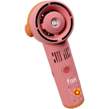 (As show, One size) Fan Cute Bladeless Fan Water Spray USB Rechargeable Standing Fan Portable Humidifier Fans Desktop Hand held Ventilador Vaneless New for Kids Home Offi
