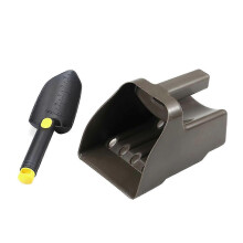 (As show, One size) Spade Metal Detecting Sand Scoop Shovel Set Portable Digging Tool With Handle