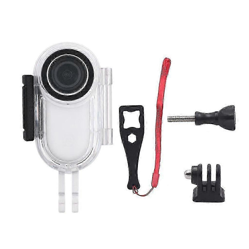 (As Show, One Size) 30M Waterproof Case Underwater Housing Protective Shell For Insta 360 Go 2 4631898246520