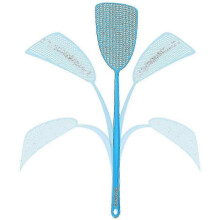 (As show, One size) Fly Swatters Pest Control Fly Swat Plastic 3colors 3pcs