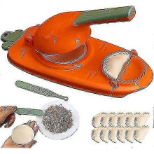 (As show, One size) 2 In 1 Dumpling Maker Artifact -portable Dumpling Wrappers Maker And Press Dumpling Skin Machine - Multi-function Diy Manual Empanada Maker Press Mold