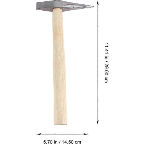 (As show, One size) Chipping Hammer Wood Handle - Rivet Removal Tool 1