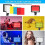 (As show, One size) LED Video Light - 5600K Dimmable with Mini Tripod (2 Pcs) 5