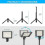 (As show, One size) LED Video Light - 5600K Dimmable with Mini Tripod (2 Pcs) 2