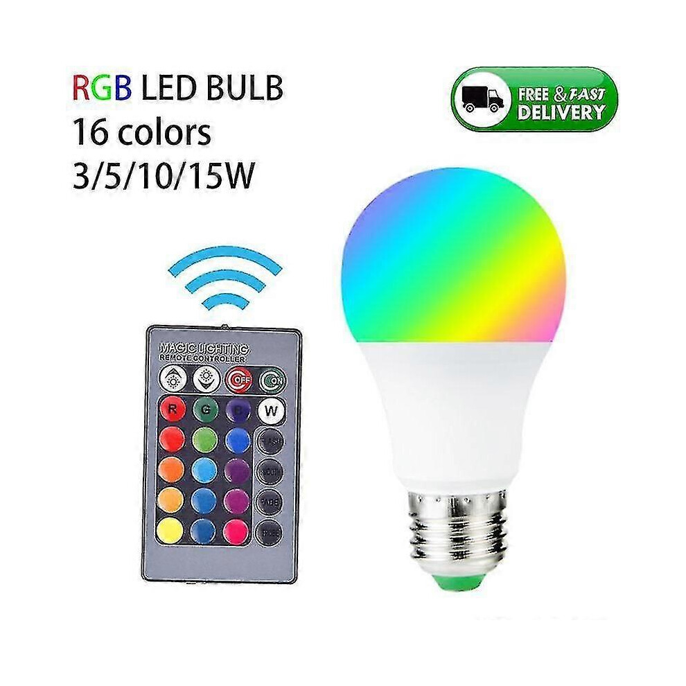 (As show, One size) 16color Changing Lamp Led 85-265v Rgbw Bulb Led Rgb Dimmable Light Led Bulb Rgbww E27 3w 5w 10w 15w Smart Spotlight Smart Bulb-image-OPC-PHM25ZH-NEW