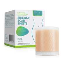 (As show, One size) 1.5m Silicone Scar Sheets Silicone Scar Tape Roll Scar Silicone Strips Reusable Scar Removal Sheets