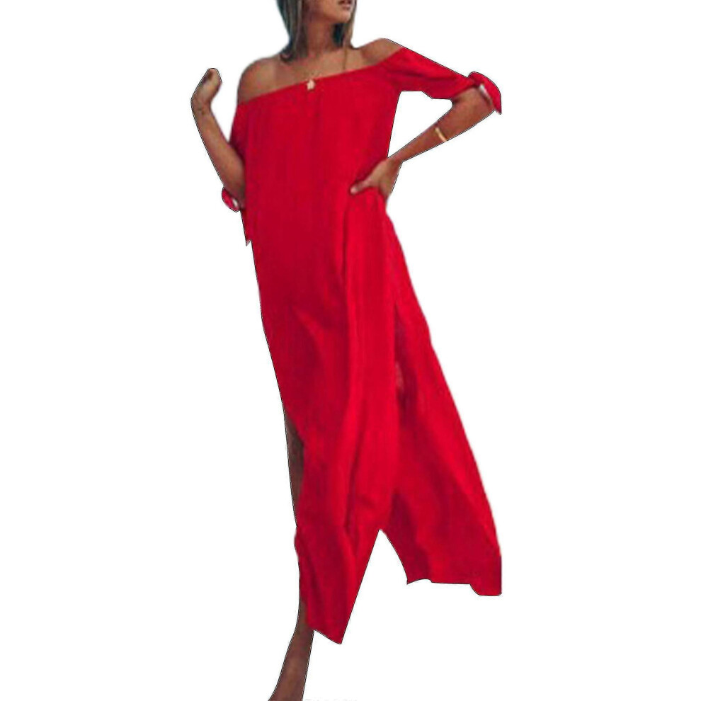 (Black, L) Summer Dress Floral Front Bow For Women Hollow Cutout Ruffled Sleeve Short Dress-image-OPC-PHM26M6-NEW