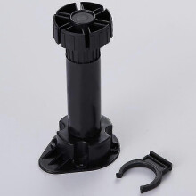 (As show, One size) 10pcs Cabinet Foot Plastic Height Furniture Cupboard Leg Adjustable Feet