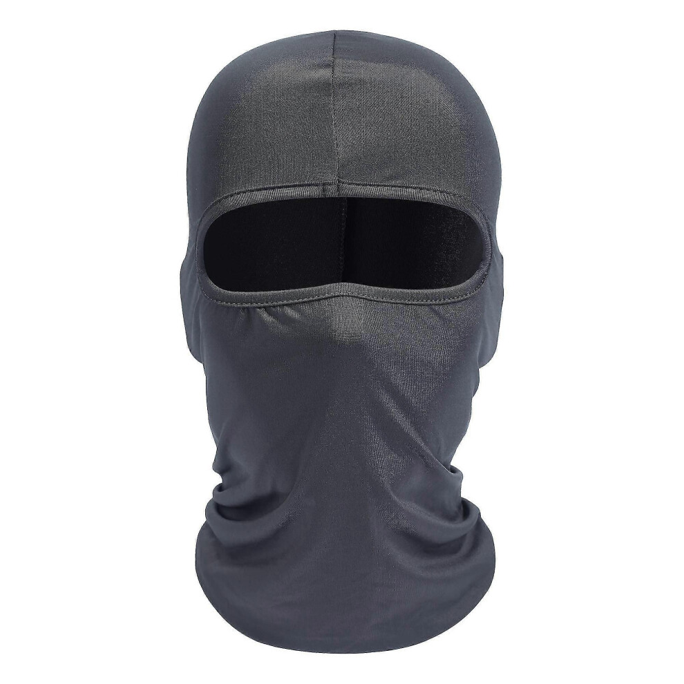 (, One Size) Classic Lightweight Lycraspandex Ski Bicycle Sports Balaclava Helmet Black 6902676363219