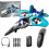 (Blue Single Electric) Stealth Raptor Airplane, EPP Waterproof Crash Resistance, 2.4GHz Remote Control 2