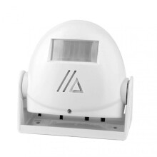 (1pc, white) Wireless PIR Motion Door Bell Welcome Chime Sensor Alarm Doorbell for Store Shop