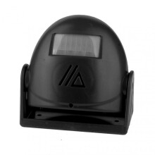 (2pcs, black) Wireless PIR Motion Door Bell Welcome Chime Sensor Alarm Doorbell for Store Shop