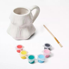 Christmas Tree Mug Painting Kit, Ceramic Christmas Mug Painting Kit