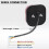 2025 New Wireless Trailer Lights Kit, LED Rear Tail Lights Dynamic Stop Brake 4