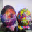 (Crack white) Dinoglow 4 in 1 Northern Lights Projector, Dinosaur Egg Galaxy Light Projector 2