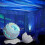 (Crack white) Dinoglow 4 in 1 Northern Lights Projector, Dinosaur Egg Galaxy Light Projector 3
