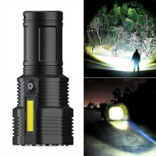 Flashlight Strong Light Rechargeable Zoom Giant Bright Forces Special Home
