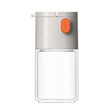 (white) Press Type Salt Control Bottle,Salt and Pepper Shakers,Quantitative Spice Shaker