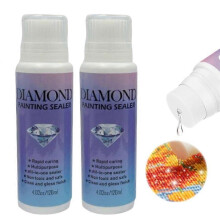 2x Diamond Painting Glue Diamond Painting Sealer Permanent Hold DIY Conserver Puzzle Glue Diamond Painting Accessories and Tools