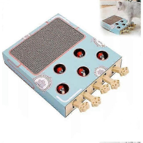 3-in-1 Cat Scratcher and Toy