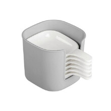 Dipping Sauce Plate & Holder Set (7counts/Set), Dipping Sauce Plate Set