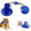 (blue) Multifunction Pet Molar Bite Toy, 2024 Upgrade Interactive Ropes Toys 1