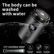 (Starry Sky Blue) Newest Mini Portable Electric Shaver,Multi-Functional Waterproof Electric Shaver