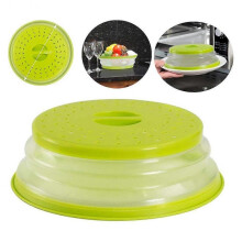 2pcs Foldable Microwave Lid, Microwave Plate with Lid Microwave Plate Lid, for Fruits