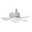 Modern Led Ceiling Fan with Light Dimmable E27 Bedroom Living Room Fan Lamp 1