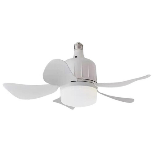Modern Led Ceiling Fan with Light Dimmable E27 Bedroom Living Room Fan Lamp