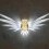 (Resin Deer Lamp) Animal Wall Light, Bald Eagle Wall Light, 3D Animal Led Wall Light Bald Eagle 2